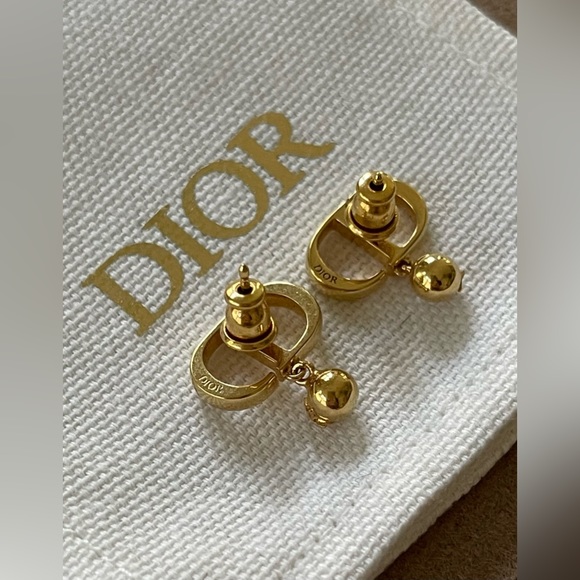 Authentic Dior Stud Earrings - Picture 3 of 6
